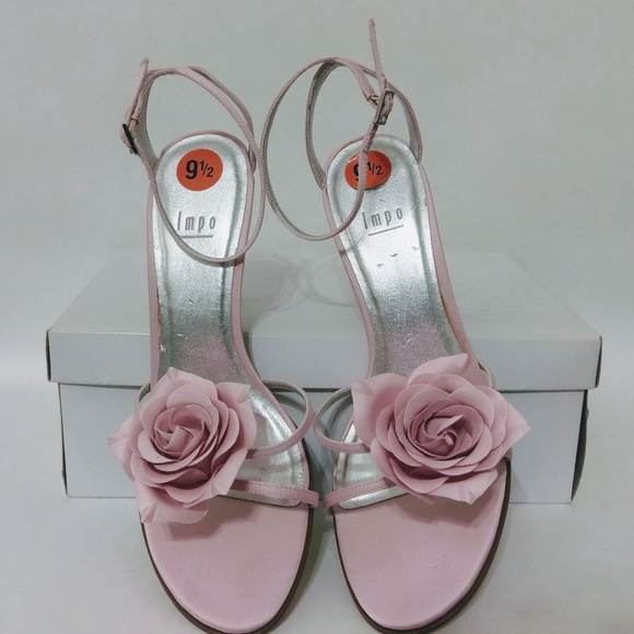 🔥🆕 Impo | Satin Pink Rose Heels - Picture 3 of 6